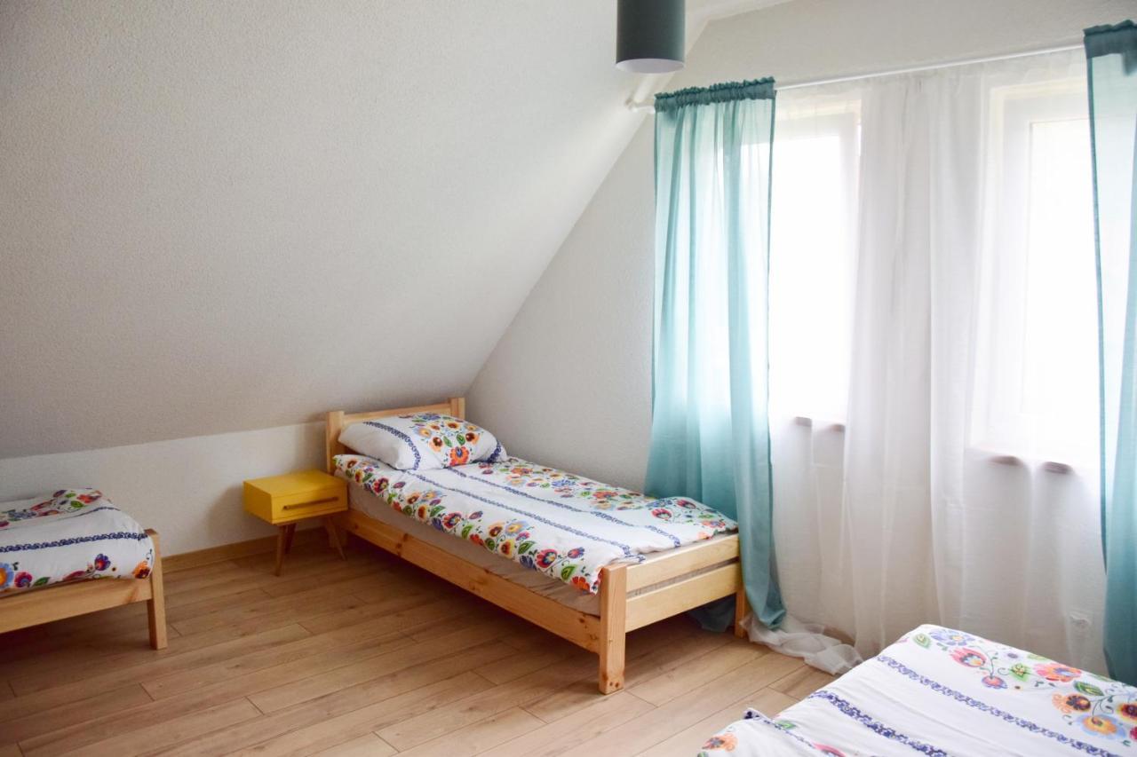 Pastelowy Domek Z Balia Elektryczna Z Jacuzzi Zalakowo Exteriér fotografie