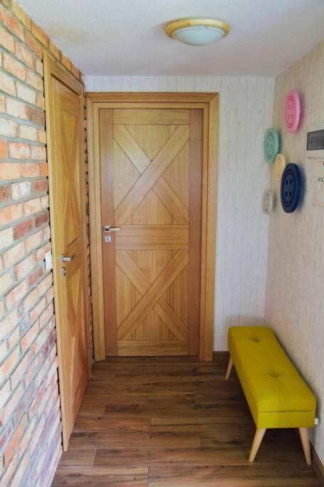 Pastelowy Domek Z Balia Elektryczna Z Jacuzzi Zalakowo Exteriér fotografie